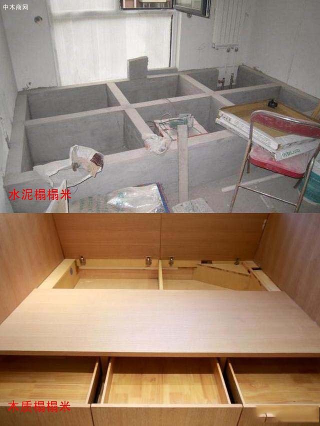 水泥榻榻米和木質(zhì)榻榻米哪個更實用?