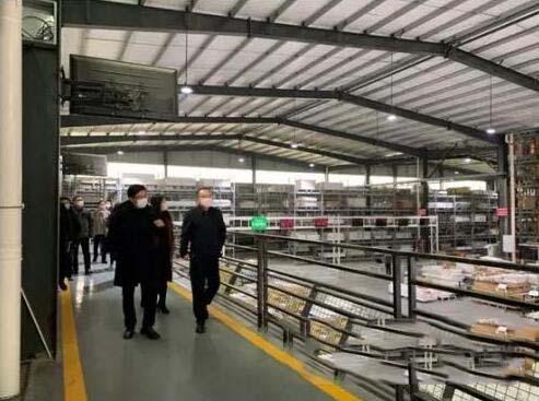 山東臨沂財金集團赴安信木業調研復工復產情況