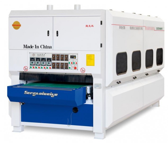 異型砂光機(jī)1300寬木門砂光全過(guò)程高清在線視頻