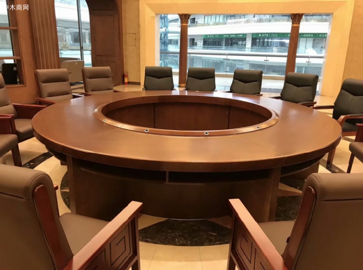圓形會議桌,圓形會議臺,大圓桌,會議桌高清圖片