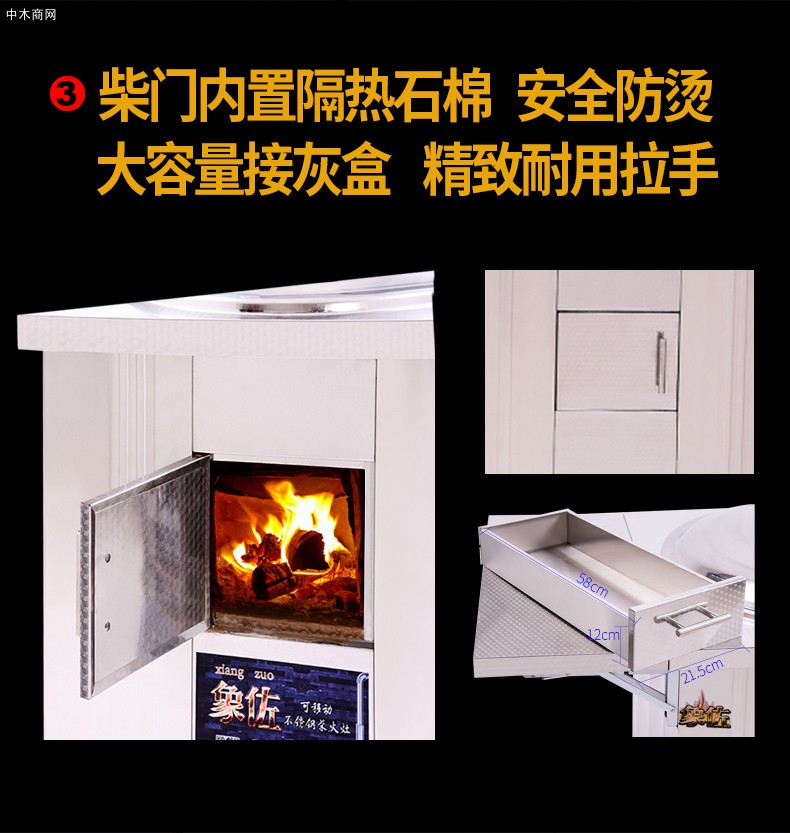 室內移動無煙柴火灶,農村單雙灶臺大鍋土灶臺柴火爐廠家直銷價格