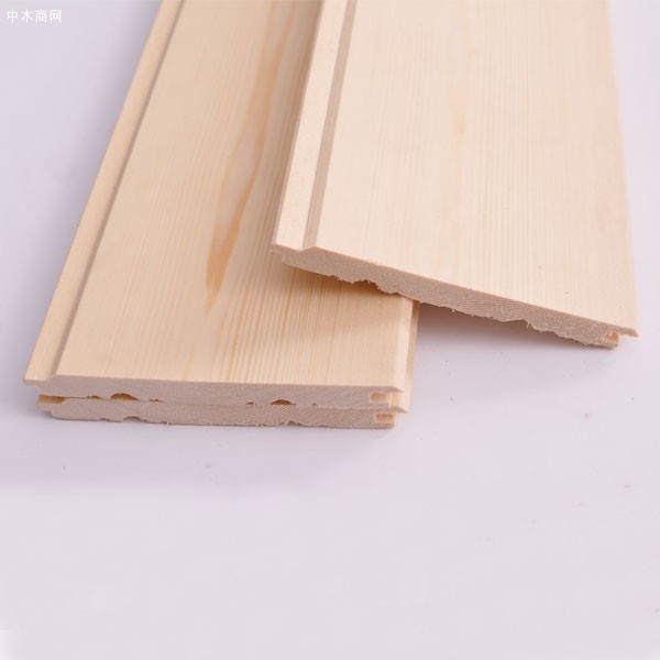 云杉亞光無縫免漆桑拿板扣板批發價格