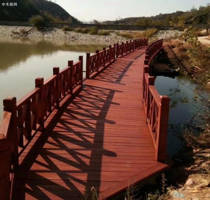 南平防腐木棧道,木涼亭生產廠家圖片