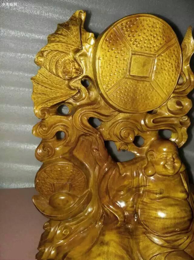 百藝軒金絲楠擺件木雕工藝品高清圖片