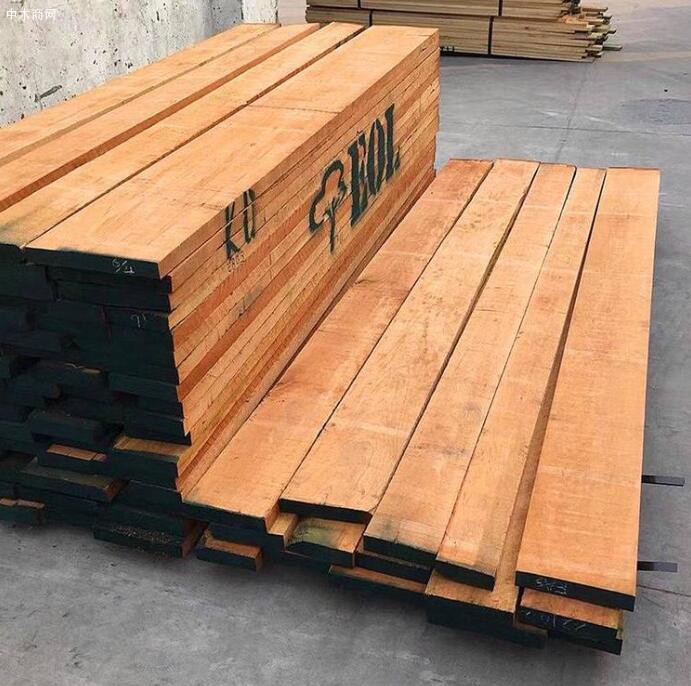 進口美國紅櫻桃木板材批發(fā)價格