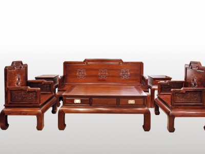 手工雕刻精雕細琢珍藏品頂級花枝寶座沙發113七件套廠家直銷
