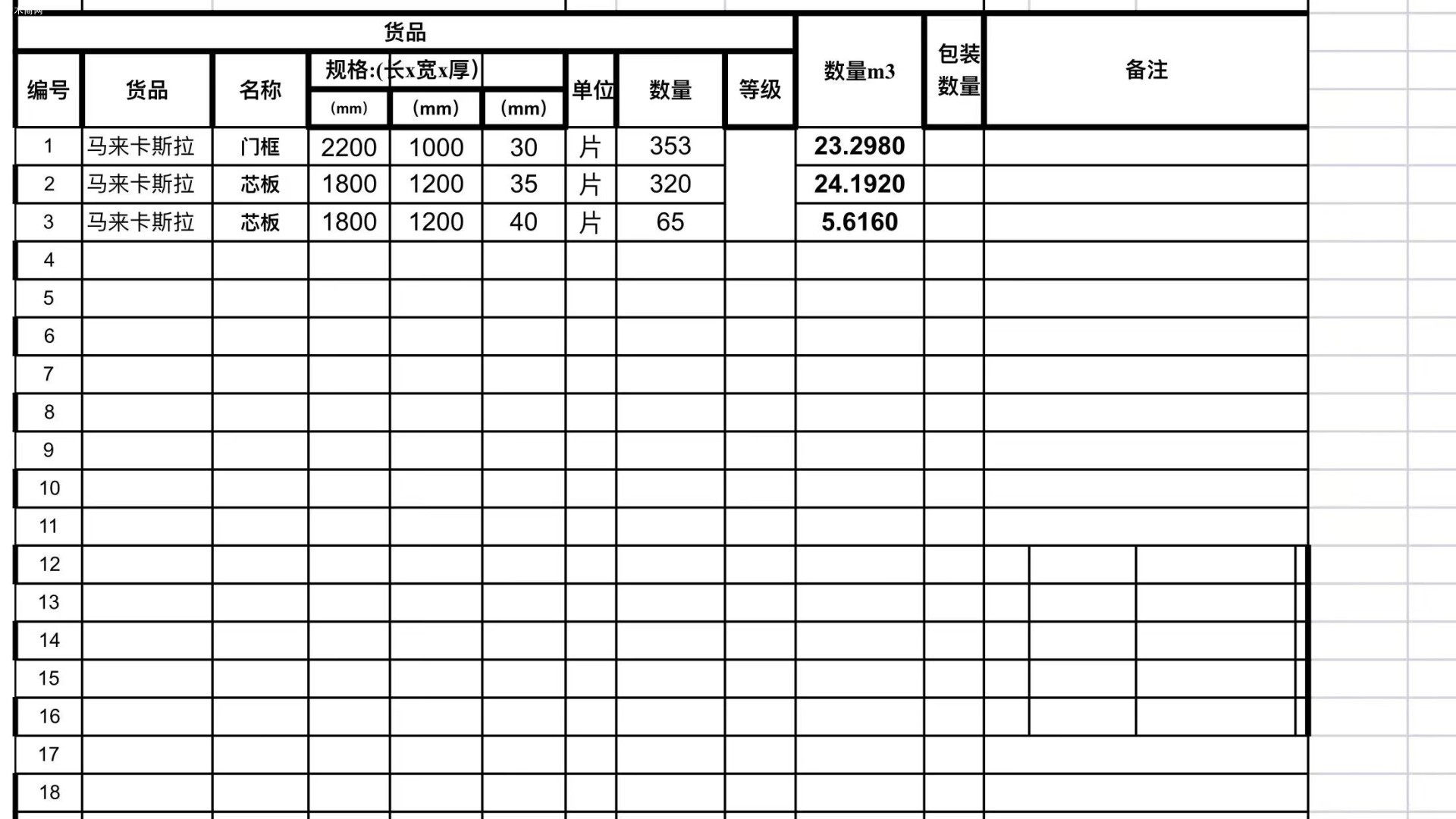卡斯拉整套門料出售批發(fā)