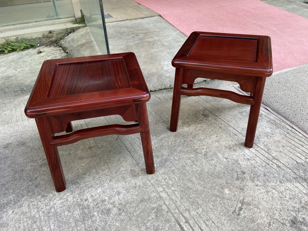 憑祥匠心居榫卯結構花枝木富貴凳制作工藝流程價格
